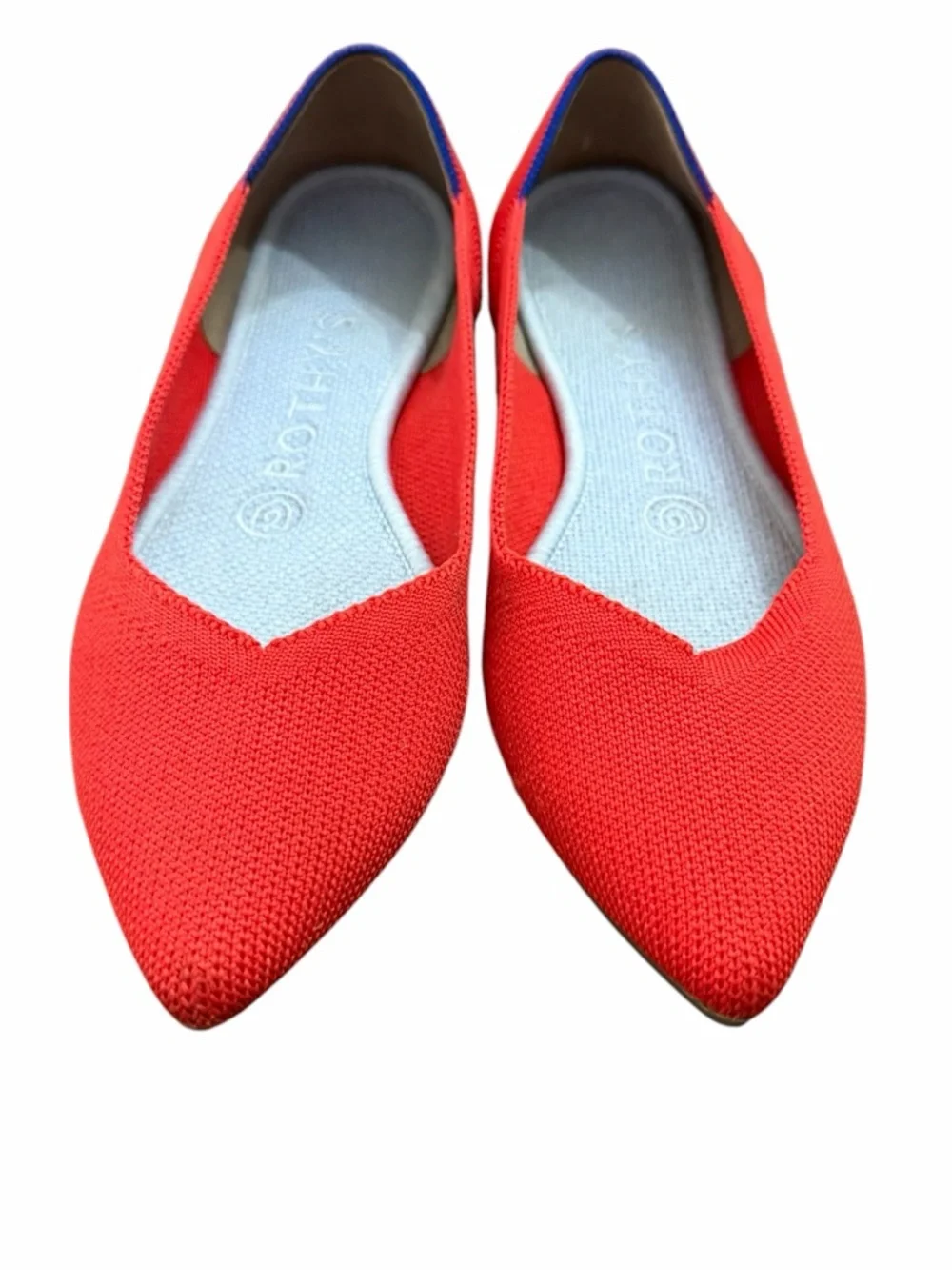 Rothy’s Women’s orange Pointed toe shoes size 6.5